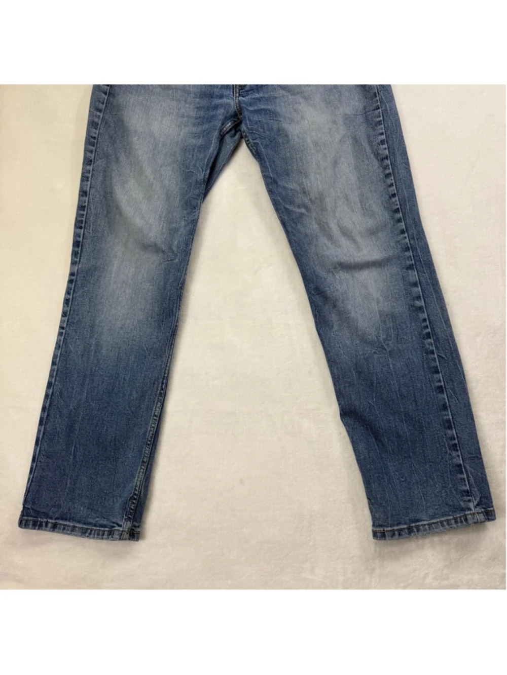 Men's Levi's 514 31x30 Blue Straight Jeans Light Wash
